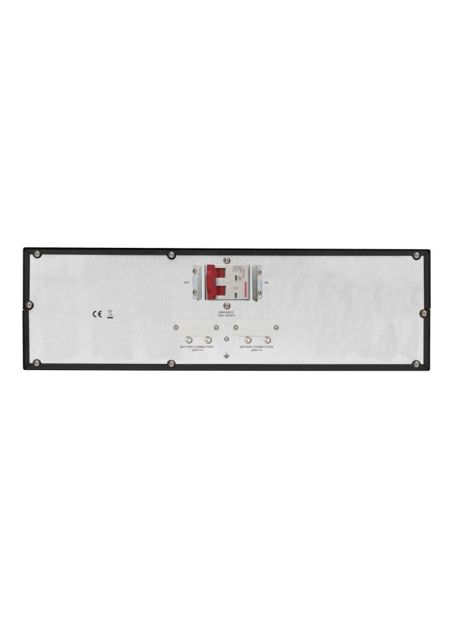اي بي سي SRV10KRILRK | مزوّد طاقة غير منقطع من APC طراز **Easy UPS SRV** بقدرة **10000 VA**، يعمل على **230 V**، **أونلاين**، قابل للتركيب على الراك، ويشمل **مجموعة قضبان للراك وحزمة بطارية خارجية**. - Image 3
